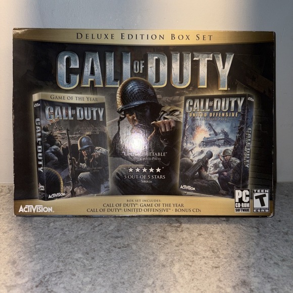 Other - Call of Duty Deluxe Edition Game Of The Year & United Offensive* Box Set